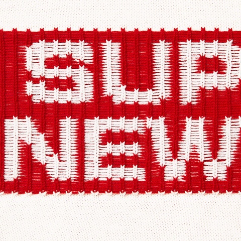 Supreme 2-Tone Sweater - White