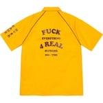 Supreme Fuck Everything S S Work Shirt (SS22) - Yellow