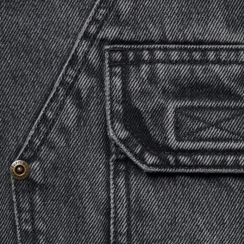 Supreme Double Knee Denim Utility Pant - Black