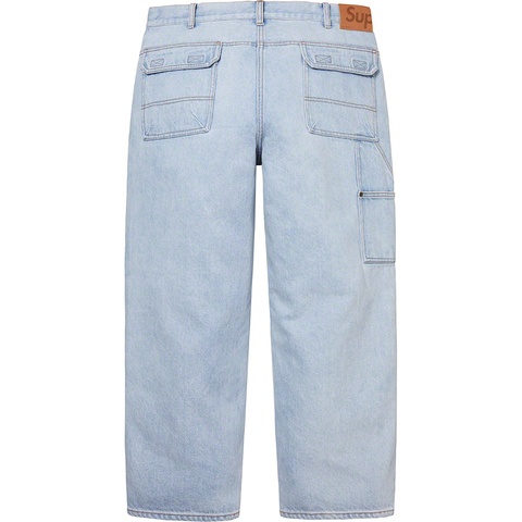 パンツ Supreme Double Knee Denim Utility Pant Supreme Double Knee Denim Utility Pant Washed Blue メンズ - SS22 - JP