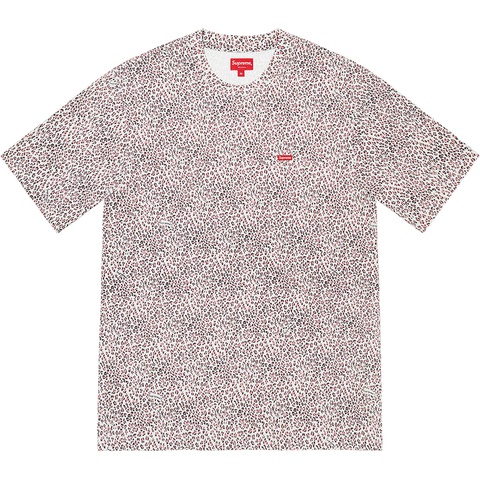 Supreme Small Box Tee - Pink Leopard