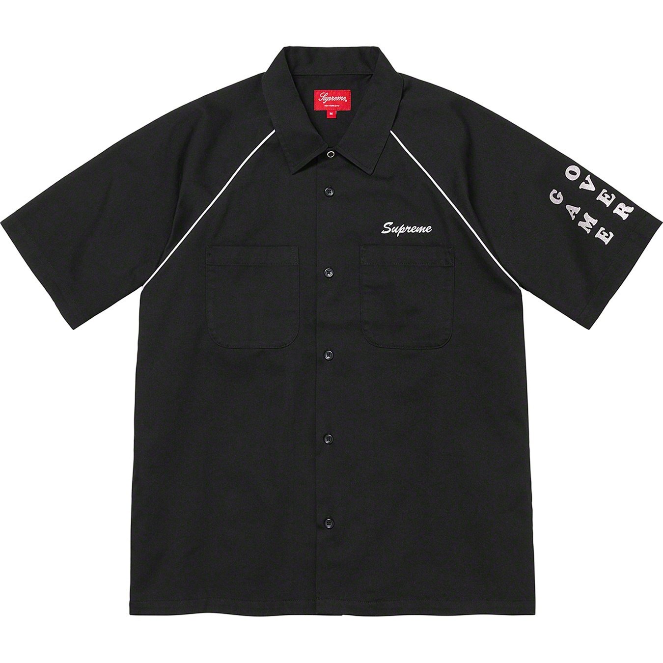 Supreme Fuck Everything S S Work Shirt (SS22) - Black - $128