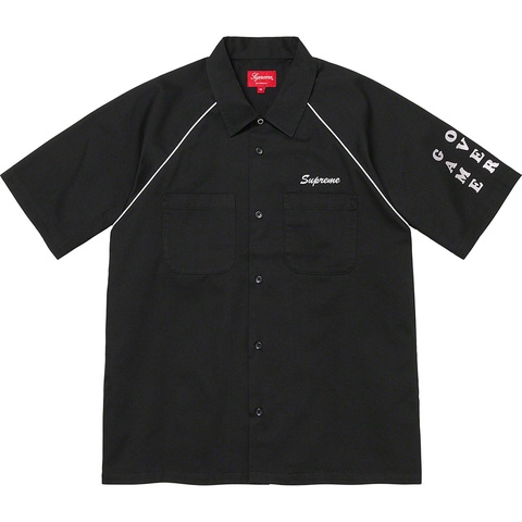 Supreme Fuck Everything S/S Work Shirt - Black