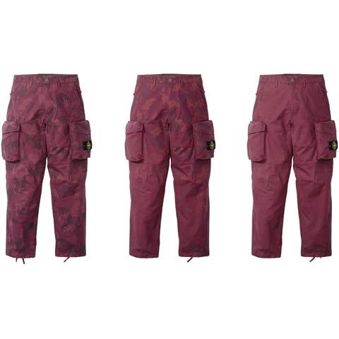 Supreme×Stone nylon cargopants S Supreme®/Stone Island® Painted Camo Nylon Cargo Pant - Supreme