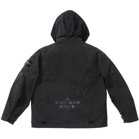 STONE  Supreme パーカー Supreme x Stone Island FW23 Hooded Sweatshirt Spider Web Pattern