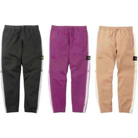 Supreme®/Stone Island® Stripe Sweatpant - Supreme
