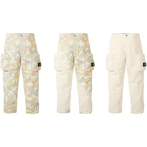 Supreme Supreme®/Stone Island® Reactive Ice Camo Ripstop Cargo Pant - Colorway