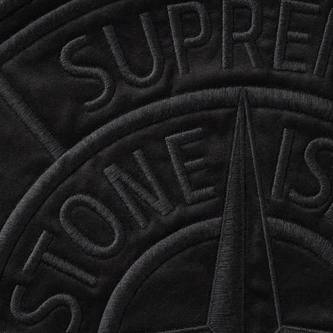 Supreme Supreme®/Stone Island® Formula Steel Reversible Faux Fur Parka - Black