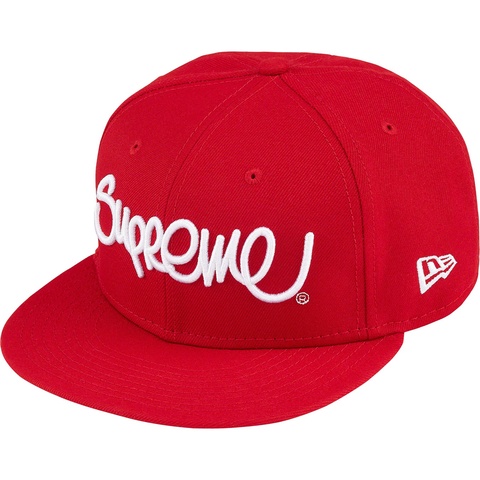 Supreme Handstyle New Era® - Red