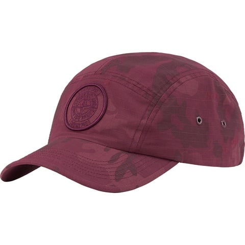 Supreme®/Stone Island® Reactive Ice Camo Ripstop Camp Cap - Supreme