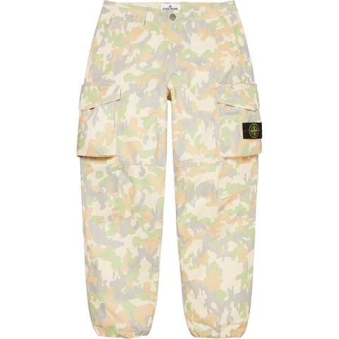 Supreme Supreme®/Stone Island® Reactive Ice Camo Ripstop Cargo Pant - Tan