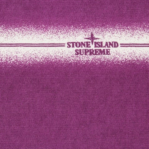 Supreme®/Stone Island® Stripe Hooded Sweatshirt - Supreme