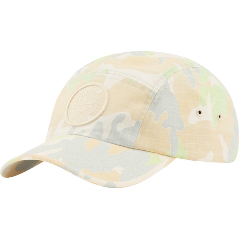 Supreme®/Stone Island® Reactive Ice Camo Ripstop Camp Cap - Supreme