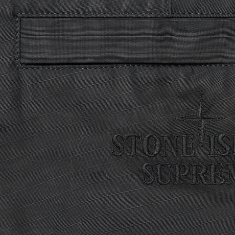 Supreme Supreme®/Stone Island® Reactive Ice Camo Ripstop Cargo Pant - Black