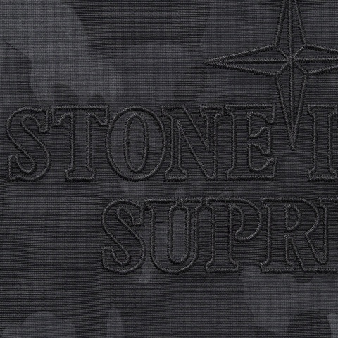 Supreme Supreme®/Stone Island® Reactive Ice Camo Ripstop Jacket - Black