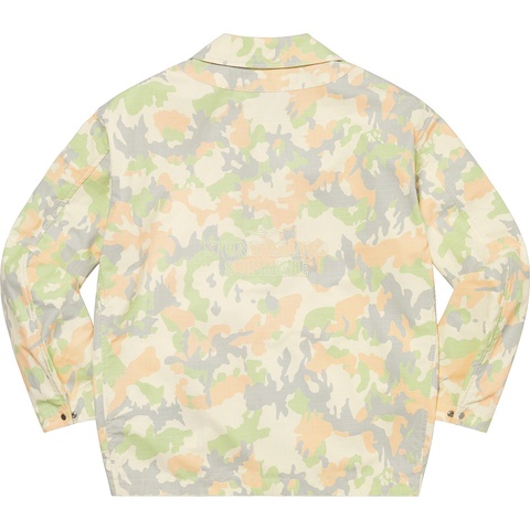Supreme Supreme®/Stone Island® Reactive Ice Camo Ripstop Jacket - Tan