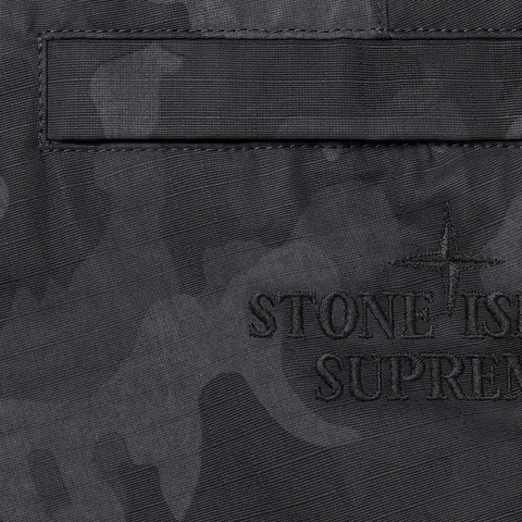Supreme Supreme®/Stone Island® Reactive Ice Camo Ripstop Cargo Pant - Black