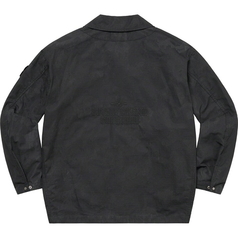 Supreme®/Stone Island® Reactive Ice Camo Ripstop Jacket - Supreme