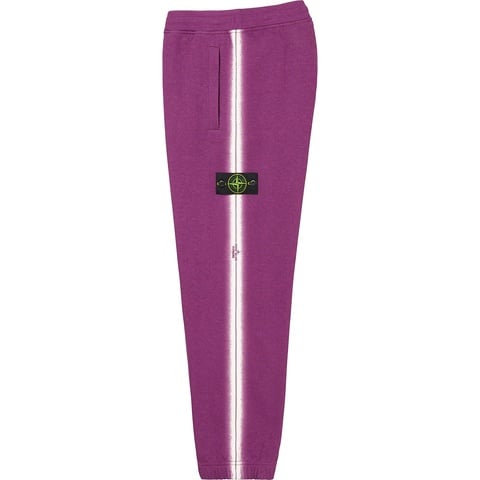 Supreme Supreme®/Stone Island® Stripe Sweatpant - Purple