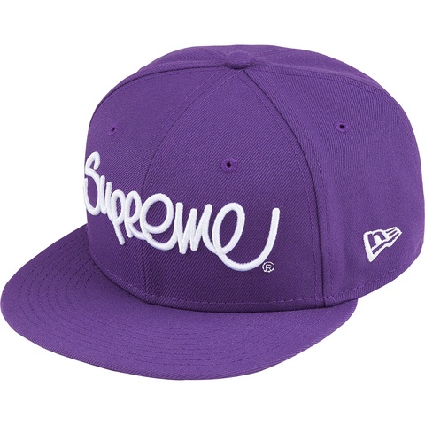 Supreme Handstyle New Era® - Purple