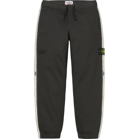 Supreme Supreme®/Stone Island® Stripe Sweatpant - Black
