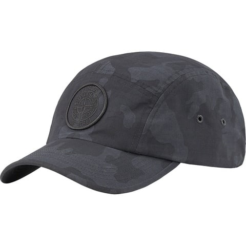 Supreme®/Stone Island® Reactive Ice Camo Ripstop Camp Cap - Supreme