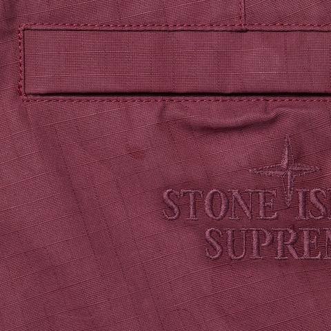 Supreme Supreme®/Stone Island® Reactive Ice Camo Ripstop Cargo Pant - Red