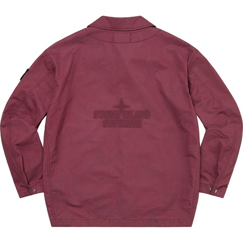 Supreme Supreme®/Stone Island® Reactive Ice Camo Ripstop Jacket - Red