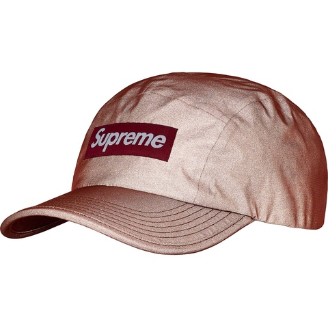 Supreme Reflective Mesh Camp Cap - Brown