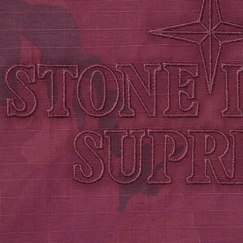 Supreme Supreme®/Stone Island® Reactive Ice Camo Ripstop Jacket - Red