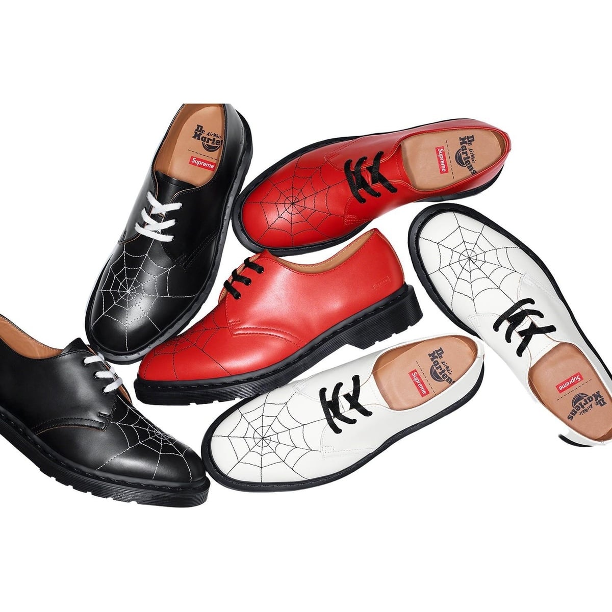 Supreme®/Dr. Martens® Spiderweb 3-Eye Shoe - SupremeCommunity
