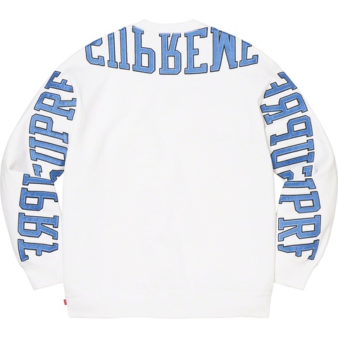 Supreme Multi Arc Crewneck - White