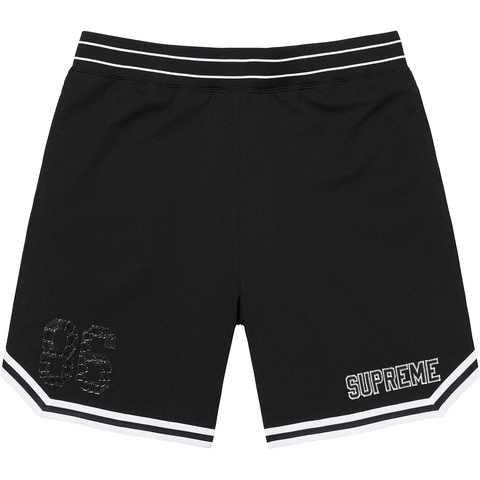 Supreme Faux Croc Basketball Short - Black