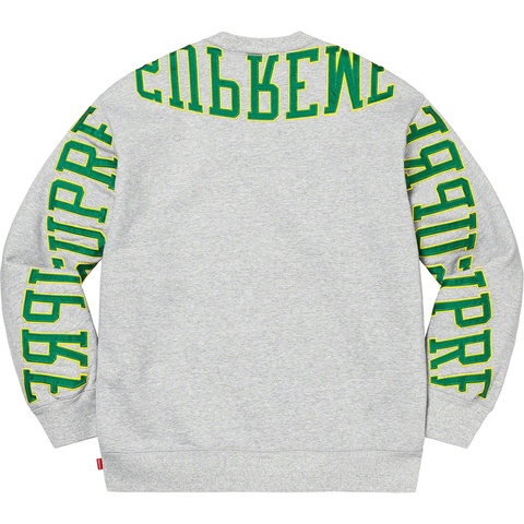 Supreme Multi Arc Crewneck - Heather Grey