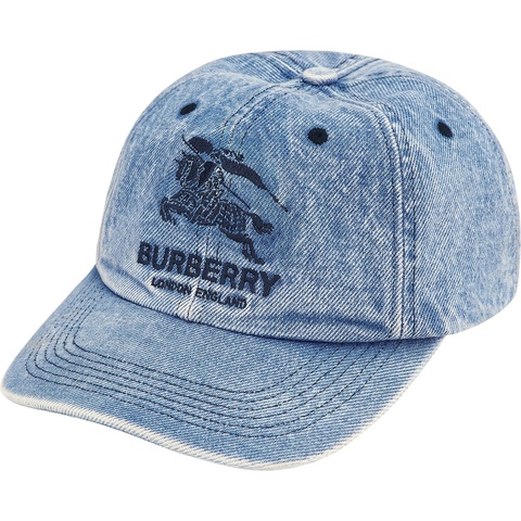Supreme Supreme®/Burberry® Denim 6-Panel - Washed Blue