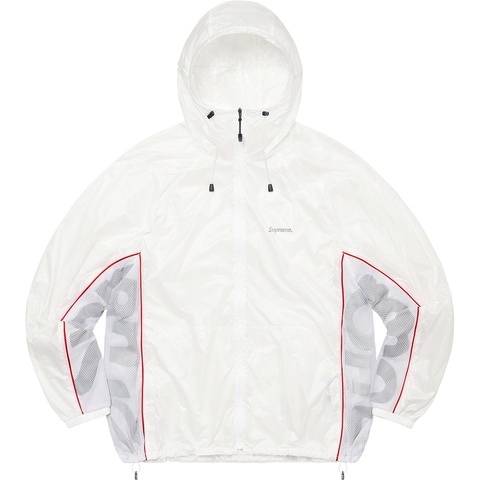 Supreme Ripstop Hooded Windshell - White