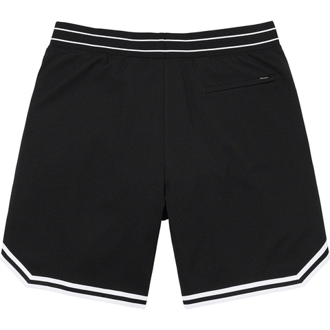 Supreme Faux Croc Basketball Short - Black