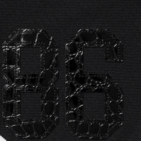 Supreme Faux Croc Basketball Short - Black
