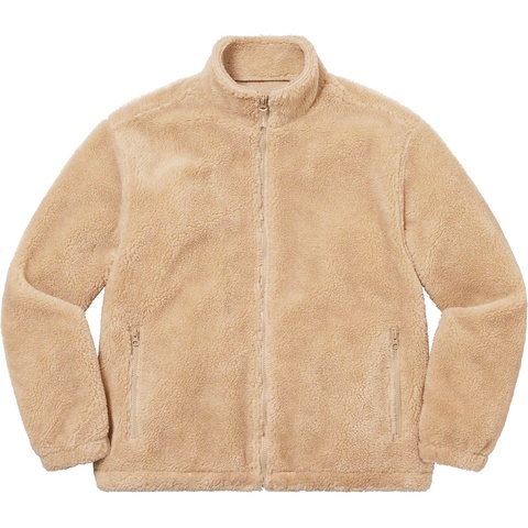 Supreme Star Fleece Jacket - Natural
