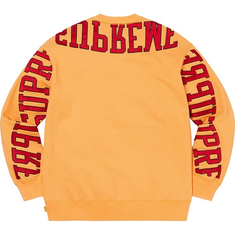 Supreme Multi Arc Crewneck - Dusty Gold