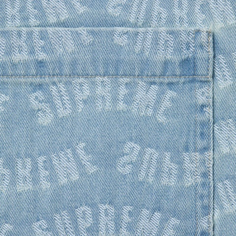 Arc Jacquard Denim Shirt - spring/summer 2022 - Supreme