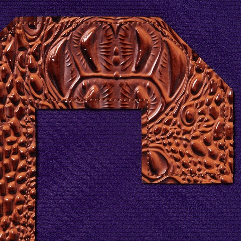Supreme Faux Croc Football Jersey - Purple