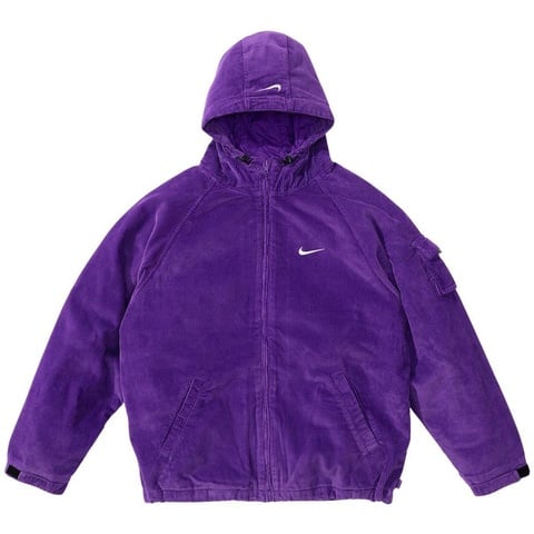 Supreme®/Nike® Arc Corduroy Hooded Jacket - Supreme