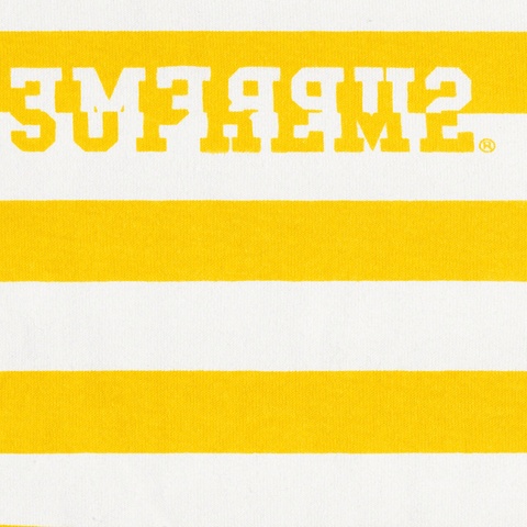 Supreme Reverse Stripe S/S Top - Yellow