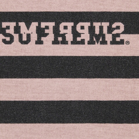 Supreme Reverse Stripe S/S Top - Black