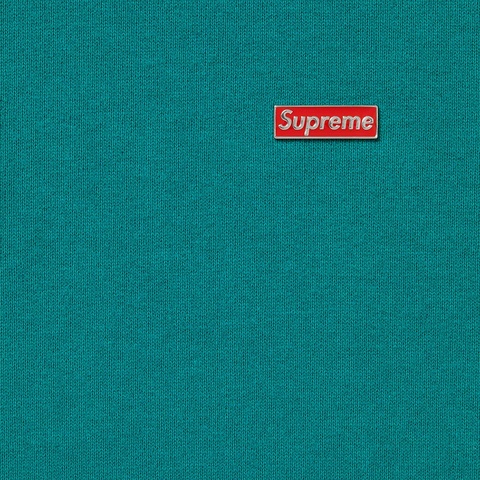 Supreme Enamel Small Box Hooded Sweatshirt - Dark Teal