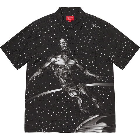 Supreme Silver Surfer S/S Shirt - Black