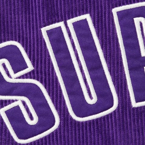 Supreme Supreme®/Nike® Arc Corduroy Hooded Jacket - Purple