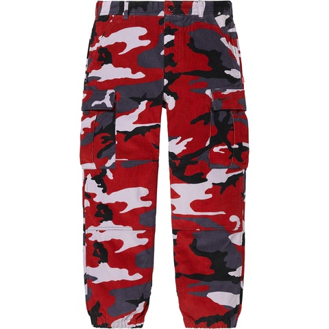 Supreme Supreme®/Nike® Arc Corduroy Cargo Pant - Red Camo