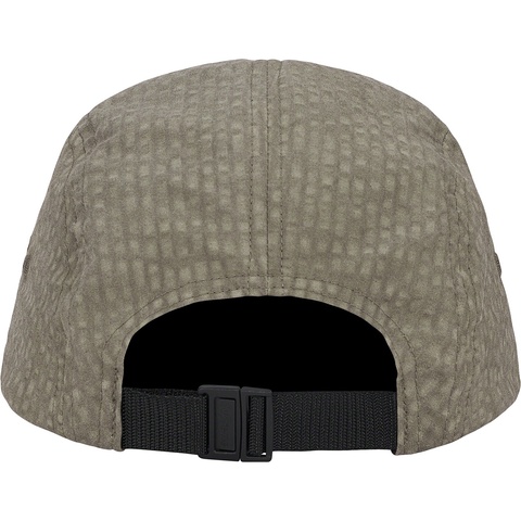 Supreme Washed Seersucker Camp Cap - Taupe